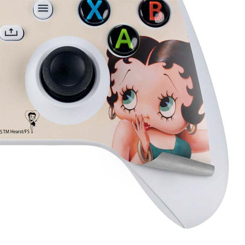 Betty Boop On the Phone Xbox Series S Controller Skin