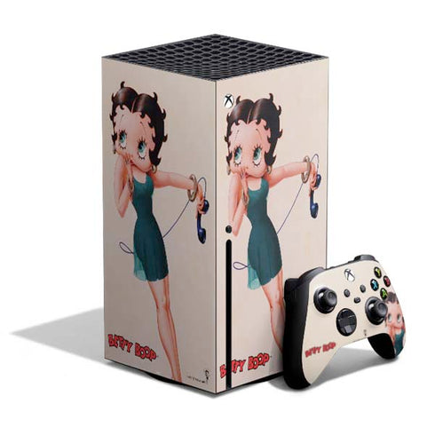 Betty Boop On the Phone Xbox Series X Bundle Skin