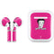Betty Boop Pink Background Apple AirPods Skin