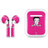 Betty Boop Pink Background Apple AirPods Skin