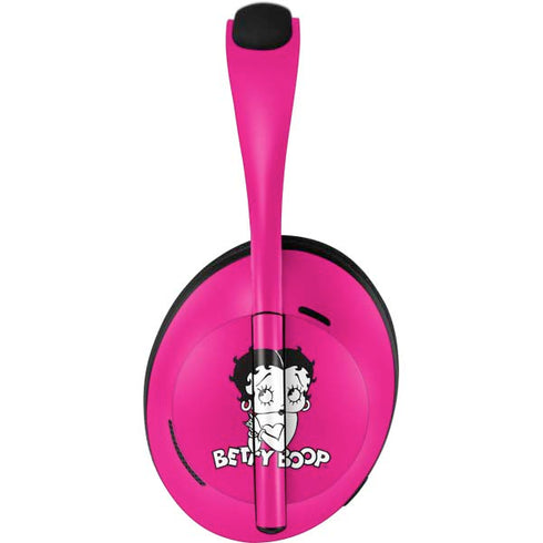 Betty Boop Pink Background Bose Noise Cancelling Headphones 700 Skin