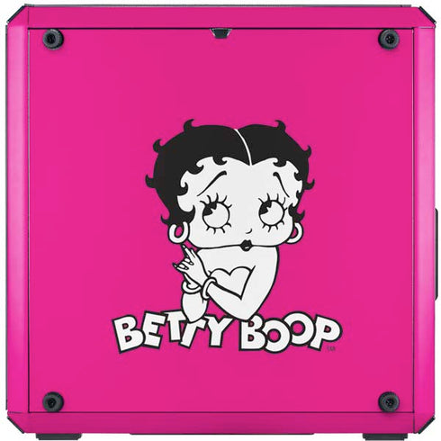 Betty Boop Pink Background Cooler Master MasterBox Q300L Mini Tower Skin