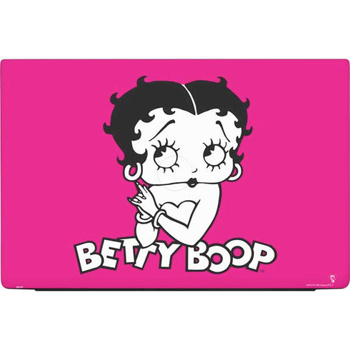 Betty Boop Pink Background Dell Vostro Skin