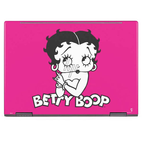 Betty Boop Pink Background HP Envy Skin