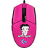 Betty Boop Pink Background G203 Prodigy RGB Wired Gaming Mouse Skin
