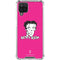 Betty Boop Pink Background Galaxy A12 Clear Case