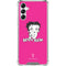 Betty Boop Pink Background Galaxy A15 5G Clear Case