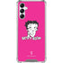 Betty Boop Pink Background Galaxy A15 5G Clear Case