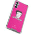 Betty Boop Pink Background Galaxy A15 5G Clear Case