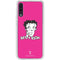 Betty Boop Pink Background Galaxy A50 Clear Case