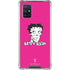 Betty Boop Pink Background Galaxy A71 5G Clear Case