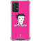 Betty Boop Pink Background Galaxy A72 5G Clear Case