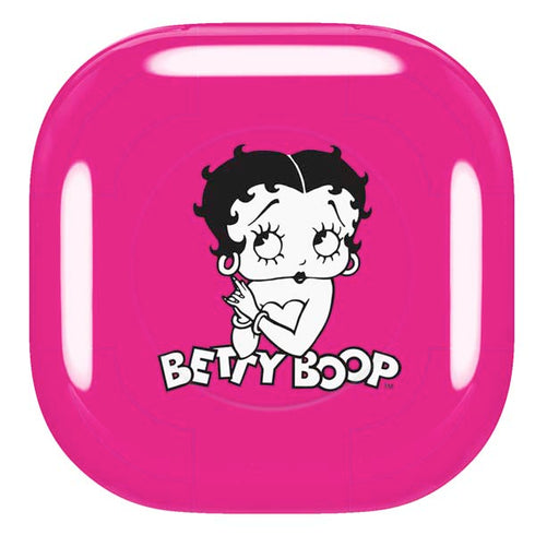 Betty Boop Pink Background Galaxy Buds Pro Skin