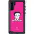 Betty Boop Pink Background Galaxy Note 10 Waterproof Case