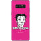 Betty Boop Pink Background Galaxy Note 8 Skin