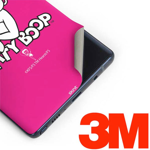 Betty Boop Pink Background Galaxy Note 9 Skin