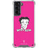 Betty Boop Pink Background Galaxy S21 5G Clear Case