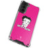 Betty Boop Pink Background Galaxy S21 5G Clear Case