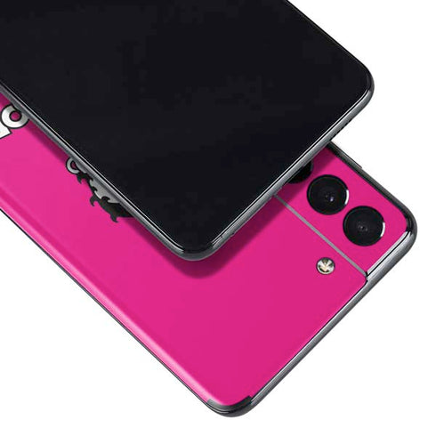 Betty Boop Pink Background Galaxy S21 5G Skin