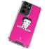Betty Boop Pink Background Galaxy S21 Ultra 5G Clear Case