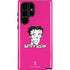 Betty Boop Pink Background Galaxy S22 Ultra Pro Case