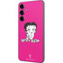 Betty Boop Pink Background Galaxy S23 FE Skin