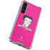 Betty Boop Pink Background Galaxy S23 Plus Clear Case