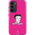 Betty Boop Pink Background Galaxy S23 Plus Pro Case