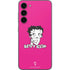 Betty Boop Pink Background Galaxy S23 Plus Skin