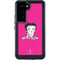 Betty Boop Pink Background Galaxy S23 Waterproof Case