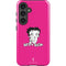 Betty Boop Pink Background Galaxy S24 Plus Impact Case