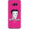 Betty Boop Pink Background Galaxy S8 Plus Skin