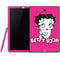 Betty Boop Pink Background Samsung Galaxy Tab Skin