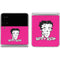 Betty Boop Pink Background Galaxy Z Flip4 5G Skin