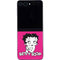 Betty Boop Pink Background Galaxy Z Flip5 5G Skin