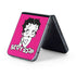 Betty Boop Pink Background Galaxy Z Flip5 5G Skin