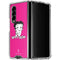 Betty Boop Pink Background Galaxy Z Fold4 5G Clear Case