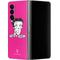Betty Boop Pink Background Galaxy Z Fold4 5G Skin