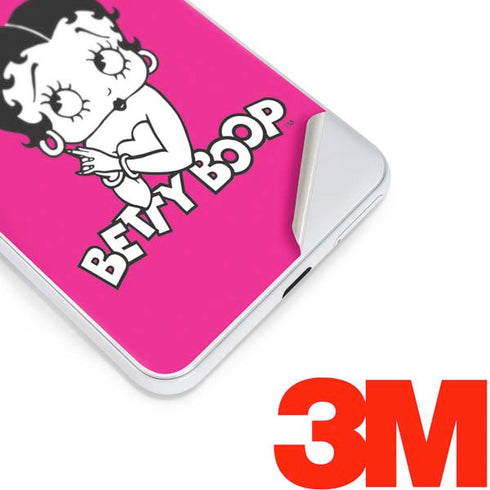 Betty Boop Pink Background Google Pixel 3 Skin
