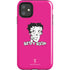 Betty Boop Pink Background iPhone 11 Impact Case