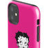 Betty Boop Pink Background iPhone 11 Impact Case