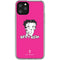 Betty Boop Pink Background iPhone 11 Pro Clear Case