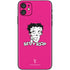 Betty Boop Pink Background iPhone 11 Skin