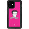 Betty Boop Pink Background iPhone 12 Mini Waterproof Case