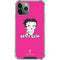 Betty Boop Pink Background iPhone 12 Pro Max Clear Case