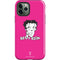 Betty Boop Pink Background iPhone 12 Pro Max Impact Case