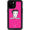 Betty Boop Pink Background iPhone 13 Mini Waterproof Case