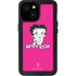 Betty Boop Pink Background iPhone 13 Mini Waterproof Case