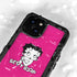 Betty Boop Pink Background iPhone 13 Mini Waterproof Case