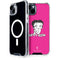 Betty Boop Pink Background iPhone 14 MagSafe Case